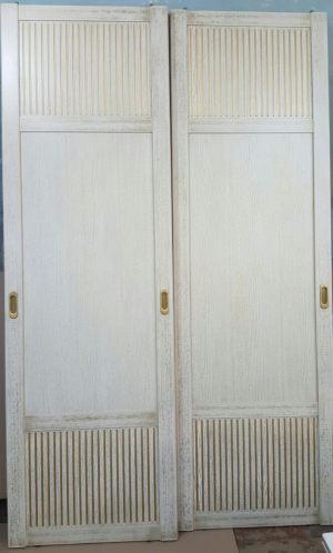 Двери для шкафа купе с фрезеровкой Тихорецк